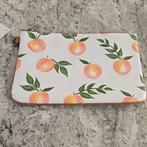 Thirty-One Peach Paradise Pebble Clutch